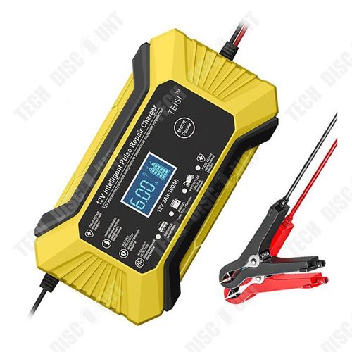 Td Booster Batterie Voiture Avec Compresseur Booster Batterie Moto Auto Demarreur Batterie Voiture Grand Écran Leddémarreur D'urgenc