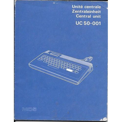 Unité Centrale Central Unit Uc 50-001 Mo5 Thomson