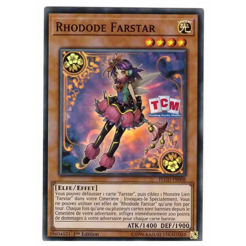 Yu-Gi-Oh - "Rhodode Farstar" Flod-Fr008 - Super Rare