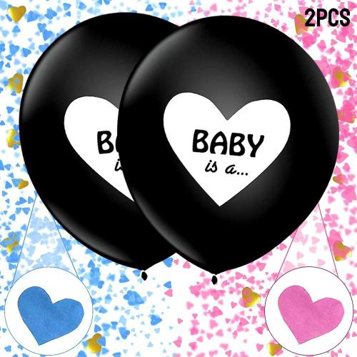 2 Pcs Ballon Fille Ou Garcon,Gender Reveal Ballon,Ballo Fille Ou Garcon Baby Shower,Ballon Fille Ou Garcon,Gender Reveal Party Decoration,Fille Ou Garcon Decoration