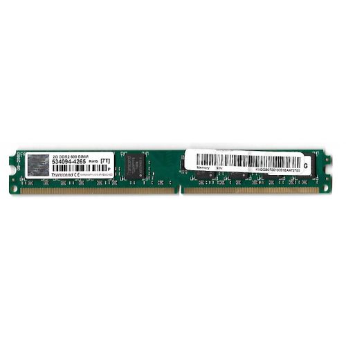 barrette mémoire pour portable Transcend 2G DDR2 800 DImm