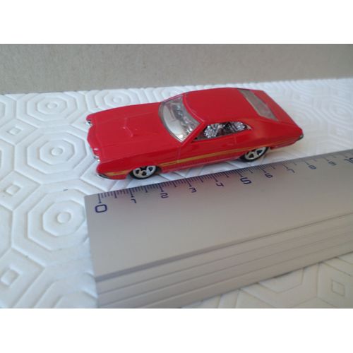 Ford Coupe Gran Torino Sport Rouge-Hot Wheels