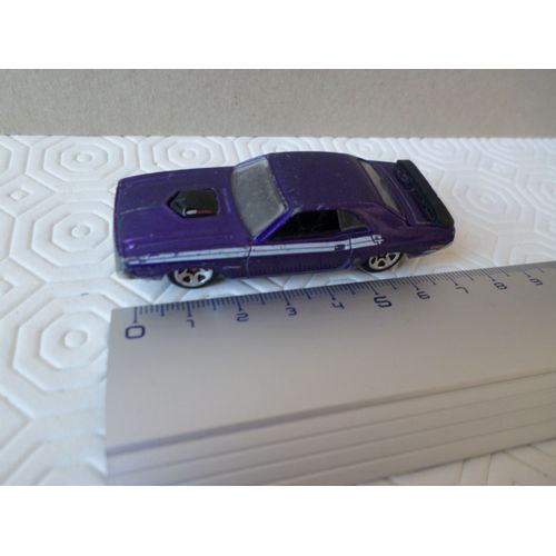 Dodge Modele Challenger Violet Trait Blanc-Hot Wheels