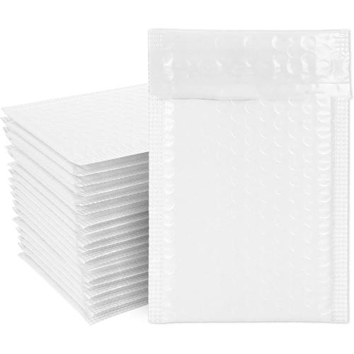 Lot de 25 Enveloppe Bulle A6-102x178MM Par Bande Auto-Adh¿¿sive, Enveloppe Matelass¿¿e Plastique R¿¿sistant Pour Exp¿¿dition Postale des Produits Fragiles