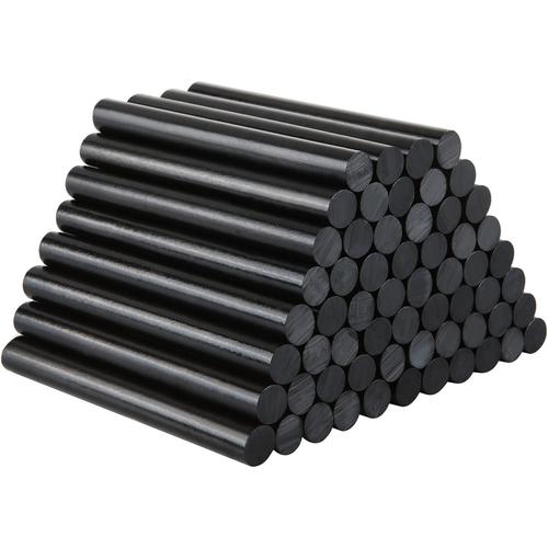 Lot de 100 Batons de Colle Chauds Noir, 100 mm x 11 mm Batons Colle Pour Pistolet ¿¿ Colle Chaude Pour Bricolage Audio de Voiture de Pistolet ¿¿ Fusion, Emballage