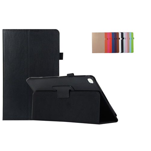 Etui Stand Noir Pour Samsung Galaxy Tab A7 Sm-T500 2020 10,4 Pouces Wifi / 4g - Housse Noire Coque De Protection Tablette Pour New Galaxy Tab A7 2020 T500/T505/T507 10.4 Pouces - Accessoires Pochette Xeptio