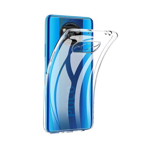 Coque Xiaomi Poco X3 Nfc (Pocophone X3 Nfc) 2020 Souple Transparente Flexible Bumper En Gel Tpu Silicone Invisible Antichoc Poco X3 2020 - Accessoires Pochette Case 2020