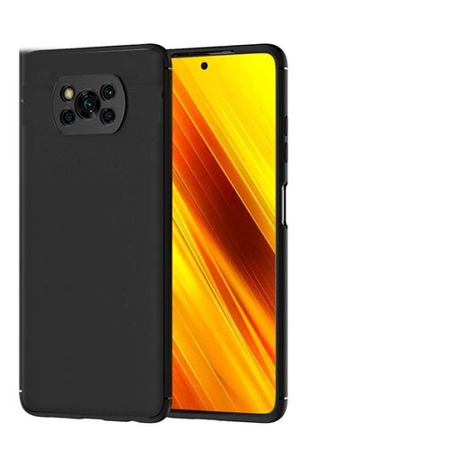Coque Xiaomi Poco X3 Nfc (Pocophone X3 Nfc) 2020 Souple Noire Flexible En Gel Tpu Silicone Antichoc Poco X3 2020 - Accessoires Pochette Case Noir