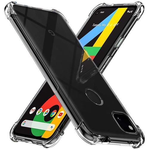 Coque Google Pixel 4a Souple Transparente Flexible Bumper En Gel Tpu Silicone Invisible Antichoc Avec Bords Renforcés Nouveau Google Pixel 4a - Accessoires Pochette Case