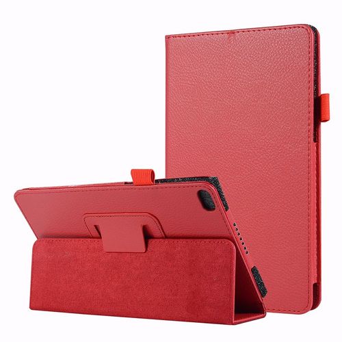 Housse Nouvel Apple Ipad 8ème Génération 10,2 2020 Wifi - 4g/Lte Rouge Avec Stand - Etui Coque De Protection Tablette New Ipad 8 10.2 Pouces - Accessoires Pochette Xeptio Case