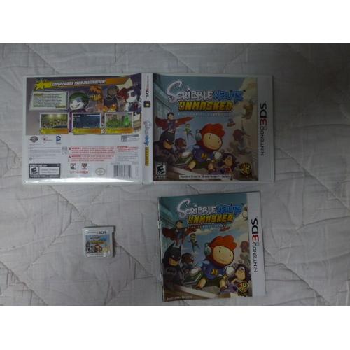 Scribblenauts Unmasket A Dc Comics Adventure Nintendo 3 Ds