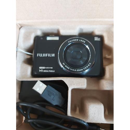 Appareil photo Compact Fujifilm FinePix JX600 Noir compact - 14.0 MP - 720 p - 5x zoom optique - Fujinon - noir