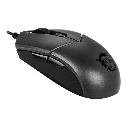 MSI Clutch GM11 Gaming - Souris - droitiers et gauchers - optique - 6 boutons - filaire - USB