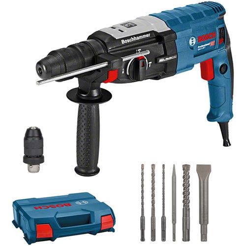 Perforateur Bosch GBH 2-28 F (jeu de 6 ciseaux perforateurs, SDS-plus, dans une L-Case)