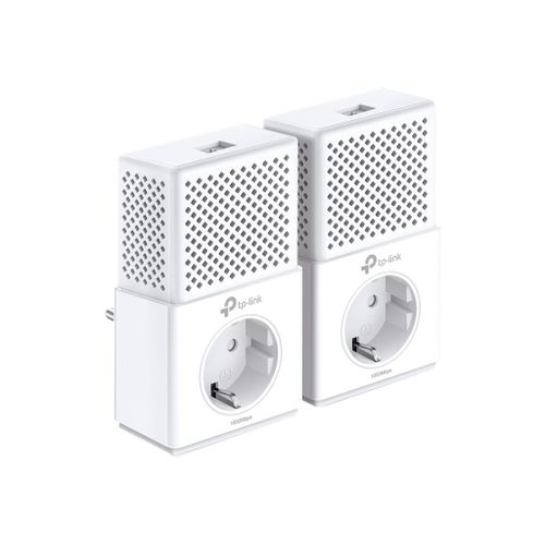 TP-Link TL-PA7010P KIT - V3 - Starter Kit - kit d'adaptation pour courant porteur 1GbE, HomePlug AV (HPAV), HomePlug AV (HPAV) 2.0, IEEE 1901 - Branchement mural (pack de 2)