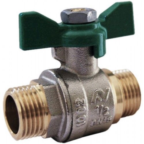 Vanne à boisseau sphérique à manette avec presse étoupe - MM 12x17 SFERACO