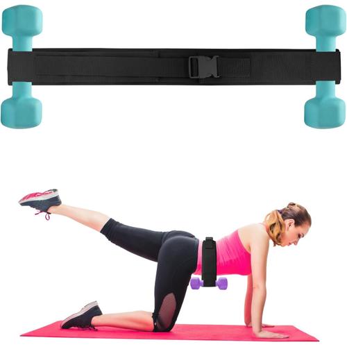 Hip Thrust, Ceinture De Compression De La Hanche, Hip Thrust Polster Pour Halt¿¿Res Et Kettlebells, Coussin De Ceinture De Hanche Pour Pont Fessier, Ceinture De Hanche Pour Squats Et Fentes - Noir