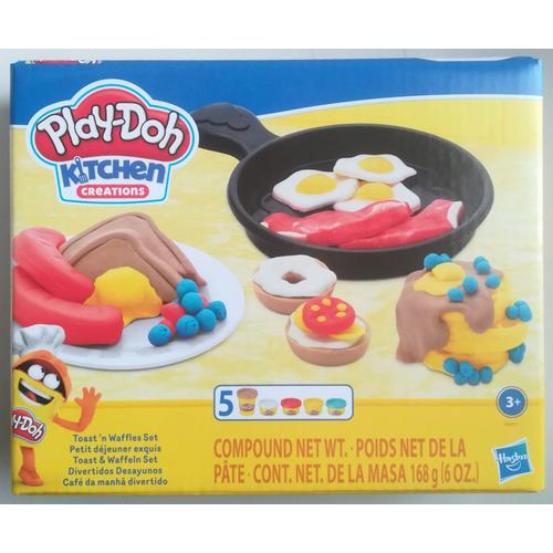 Pate à modeler Play doh kitchen creations - petit déjeuner exquis