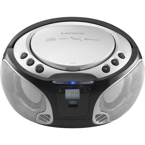 mini chaine hifi stéréo FM CD BLUETOOTH USB noir gris