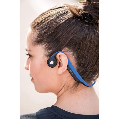 Casque sans fil Bluetooth bleu