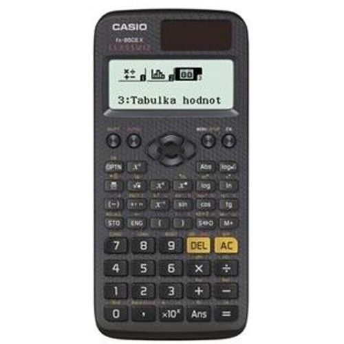 Calculatrice Casio, FX 85 CE X, black, school, + headphones Maxell for free