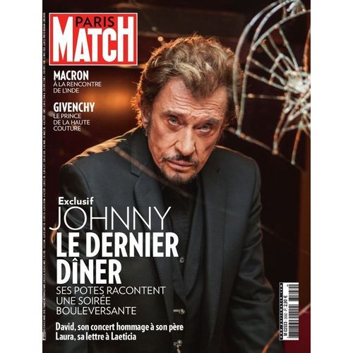 Paris Match Johnny Hallyday