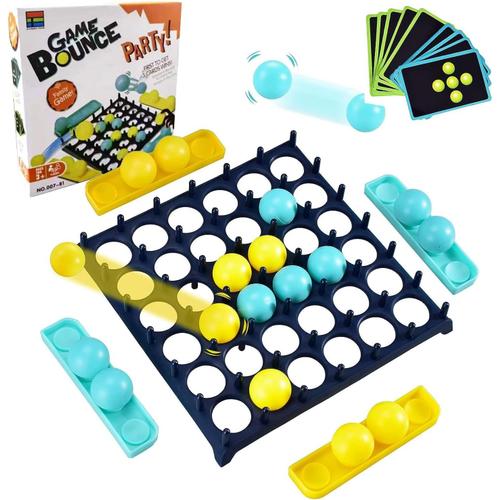 Jeu De Rebond, Jouets De Balle Rebondissantes Jeux De Société Amusant Bounce Off Party Game Jeux Interactifs Coffret Pour Les Voyages Jeu Rapidité Balles Pour Bureau Le Jouet De Rebond