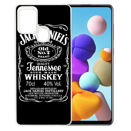 Coque Pour Samsung Galaxy A21s - Jack Daniels Logo