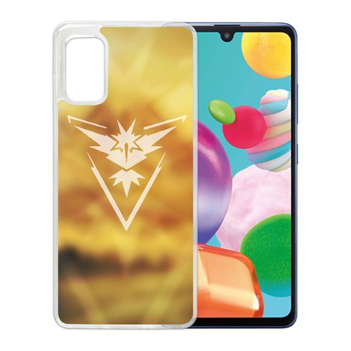 Coque Pour Samsung Galaxy A41 - Pokémon Go Team Jaune Grunge