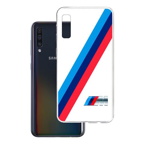 Coque Pour Samsung Galaxy A50 - Bmw M Performance Blanc