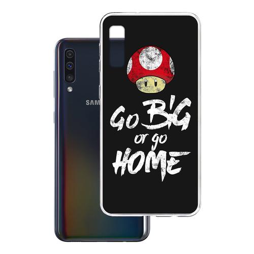 Coque Pour Samsung Galaxy A50 - Go Big Or Go Home Musculation