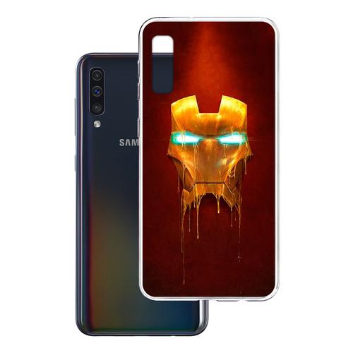 Coque Pour Samsung Galaxy A50 - Iron Man Gold