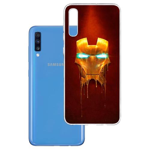 Coque Pour Samsung Galaxy A70 - Iron Man Gold