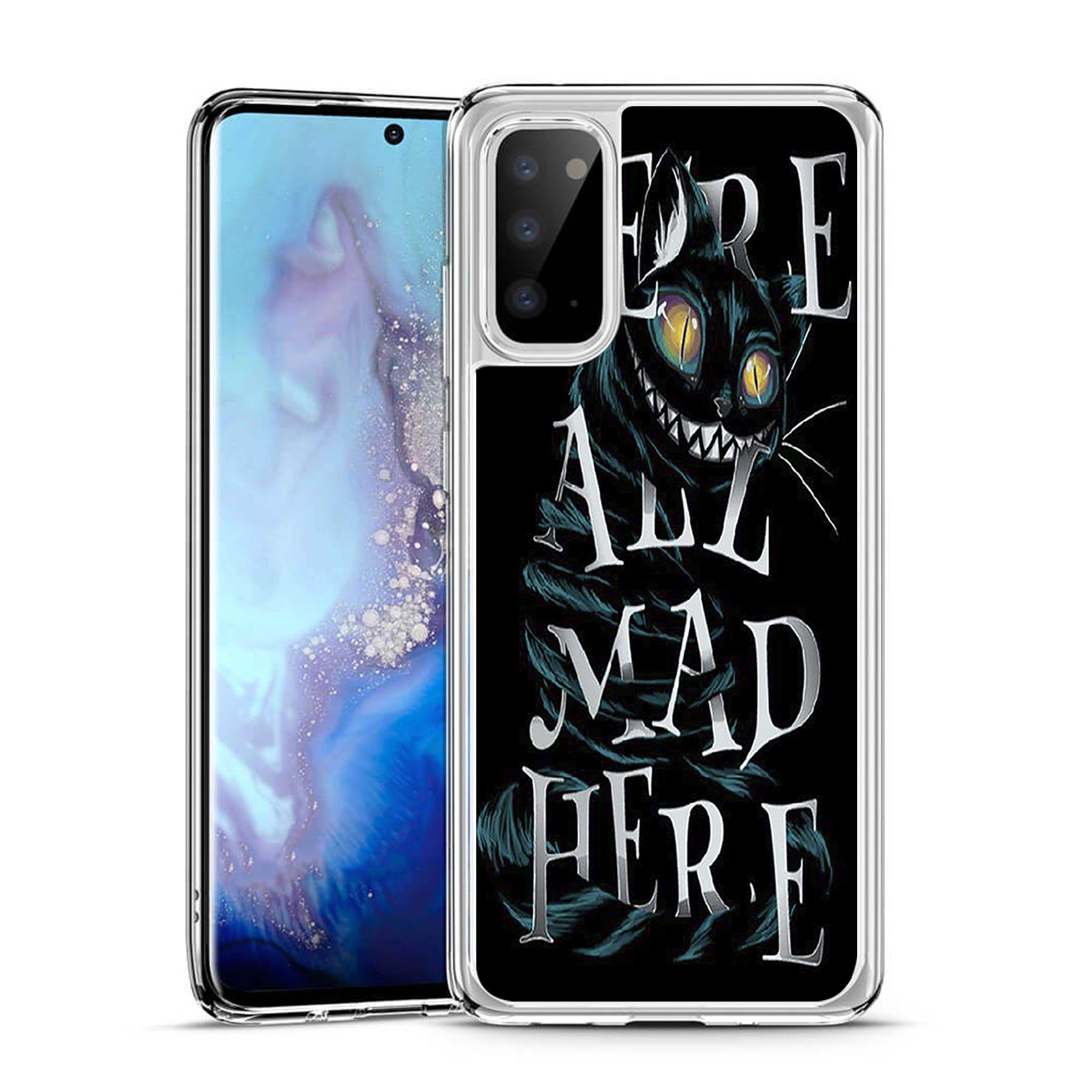 Coque pour Samsung Galaxy S20 - Were All Mad Here Alice Au Pays Des  Merveilles