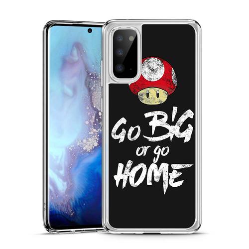 Coque Pour Samsung Galaxy S20 Plus - Go Big Or Go Home Musculation