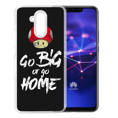 Coque Pour Huawei Mate 20 Lite - Go Big Or Go Home Musculation