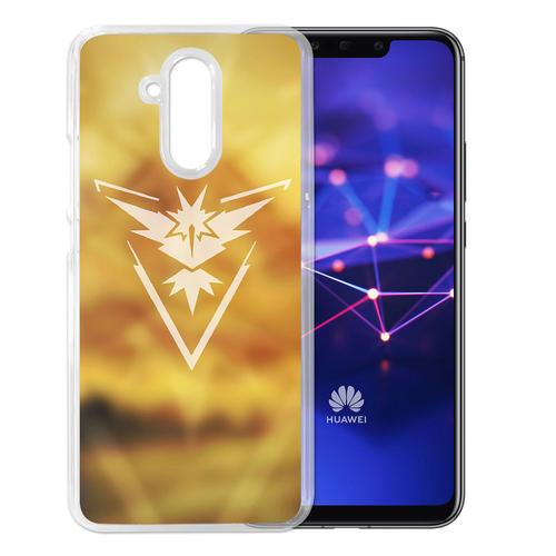 Coque Pour Huawei Mate 20 Lite - Pokémon Go Team Jaune Grunge