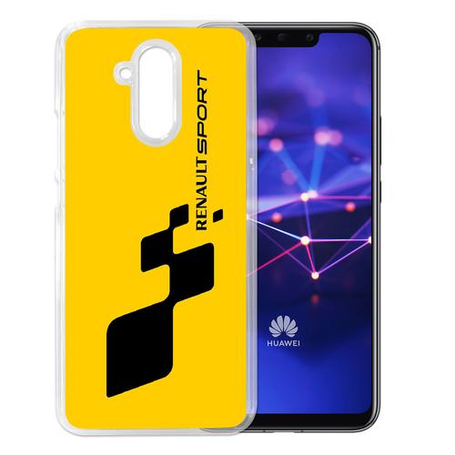 Coque Pour Huawei Mate 20 Lite - Renault Sport Jaune