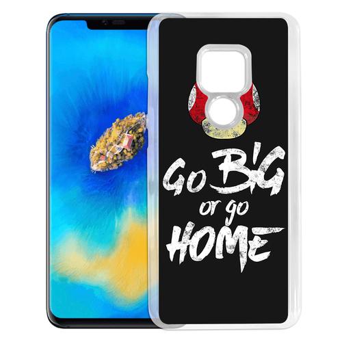 Coque Pour Huawei Mate 20 Pro - Go Big Or Go Home Musculation