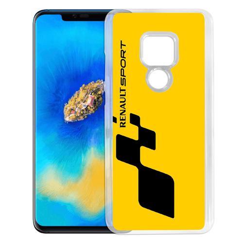 Coque Pour Huawei Mate 20 Pro - Renault Sport Jaune 2
