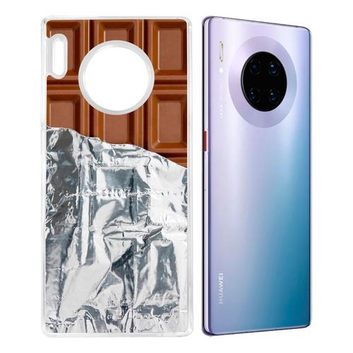 Coque Pour Huawei Mate 30 Pro - Tablette Chocolat Alu