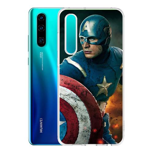 Coque Pour Huawei P30 - Captain America Comics Avengers