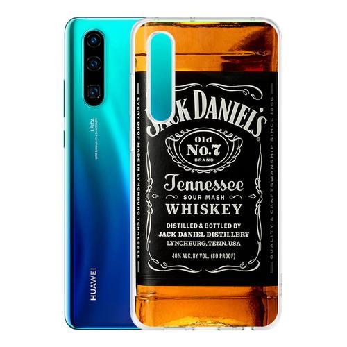 Coque Pour Huawei P30 - Jack Daniels Bouteille