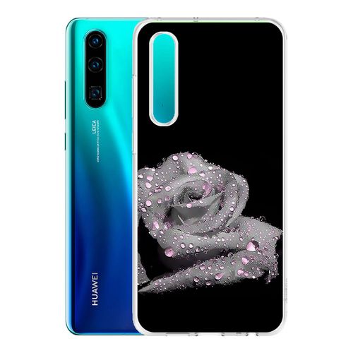 Coque Pour Huawei P30 - Rose Gouttes