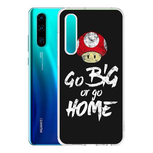 Coque Pour Huawei P30 Pro - Go Big Or Go Home Musculation