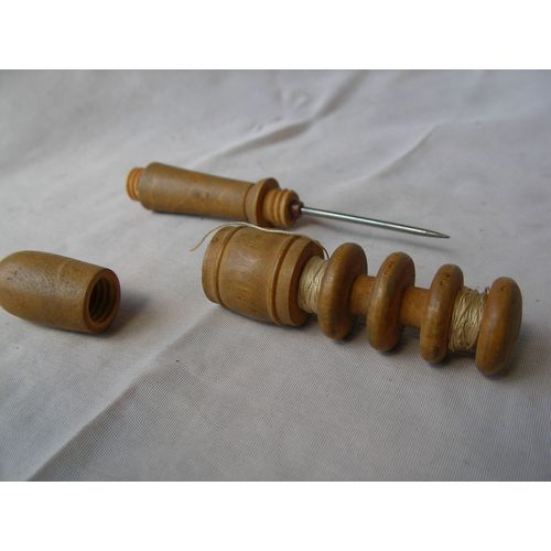 Ww1/2 France Cousette/Set De Couture Français Aiguille Et Fils Equipement Soldat Français