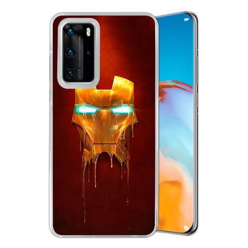 Coque Pour Huawei P40 - Iron Man Gold