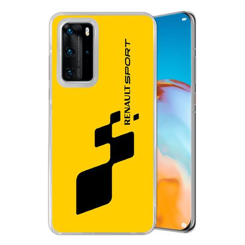 Coque Pour Huawei P40 - Renault Sport Jaune