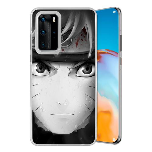 Coque Pour Huawei P40 Pro - Naruto Noir Et Blanc