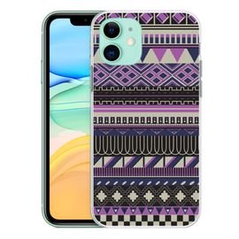 Coque Pour Iphone 11 - Azteque Violet